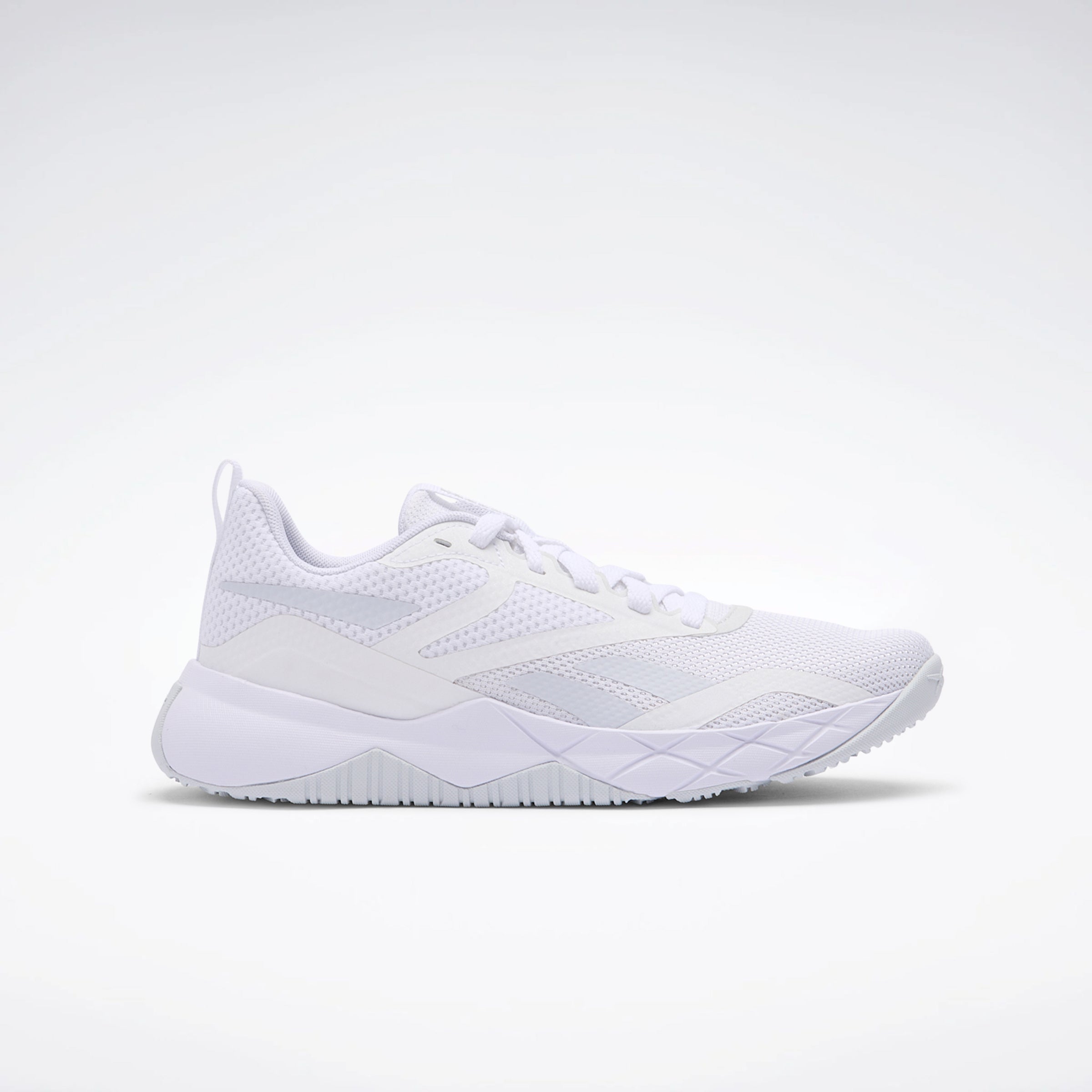 Reebok NFX Female Running Universal Sneakers in White/Moon
