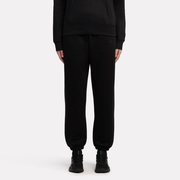 Satin Logo Fleece Pants