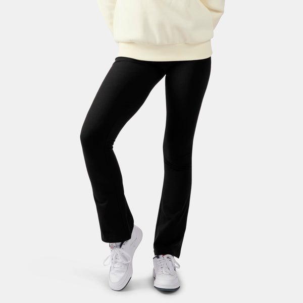 Tara Small Logo Flared Leggings