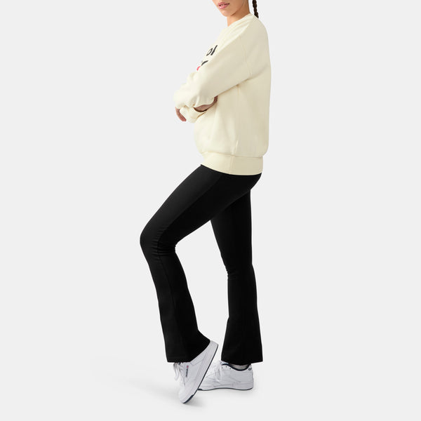 Tara Small Logo Flared Leggings