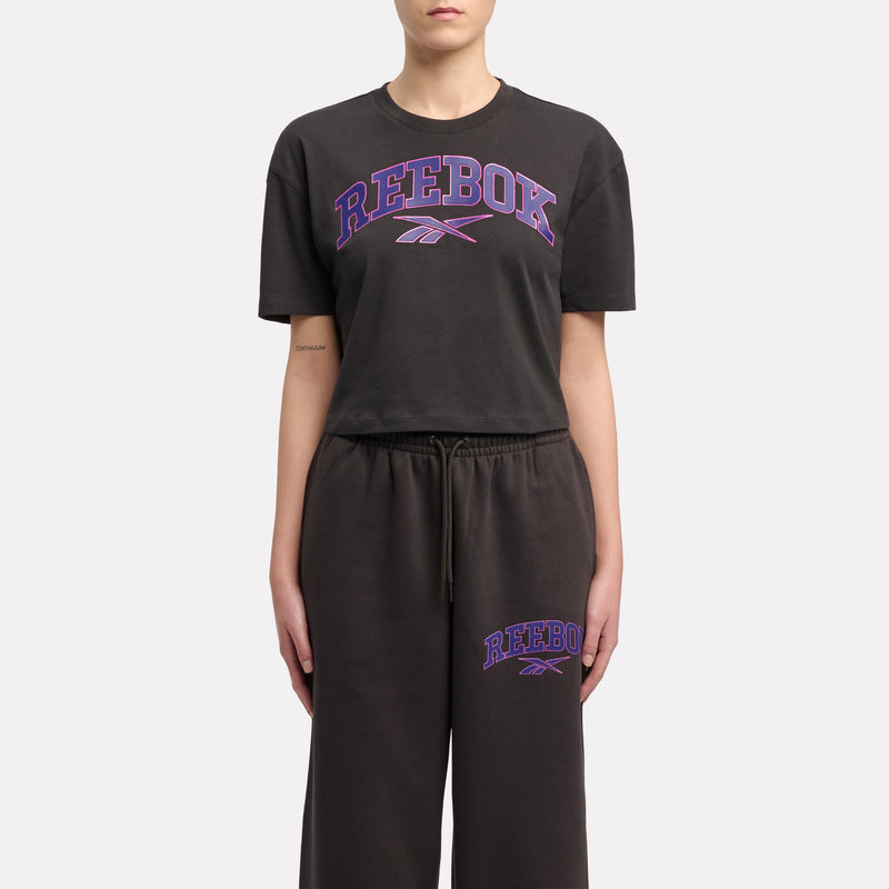 Varsity Arch Cropped T-Shirt
