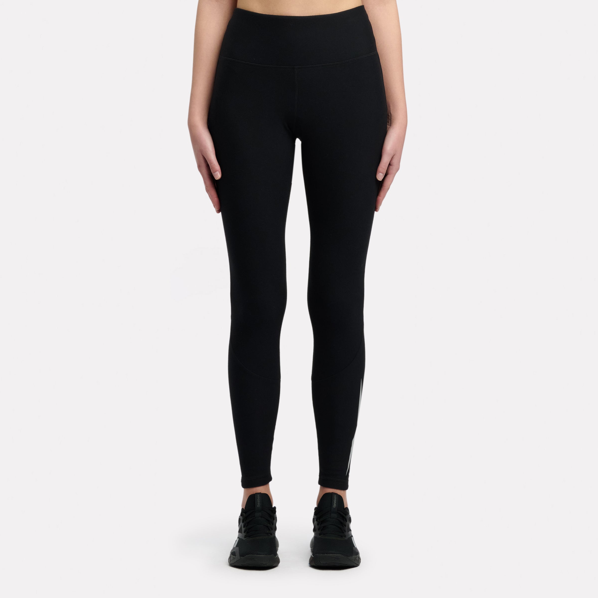 レッグウェア 113SPORT LUXURY LEGGINS 113 LOGO Reebok Lux Speed Brushed Logo Leggings