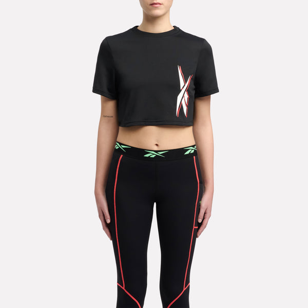 ID Train Cropped Graphic T-Shirt