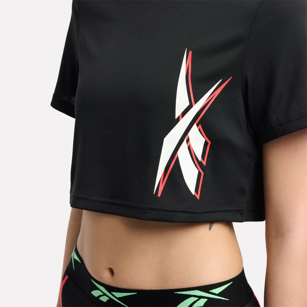 ID Train Cropped Graphic T-Shirt