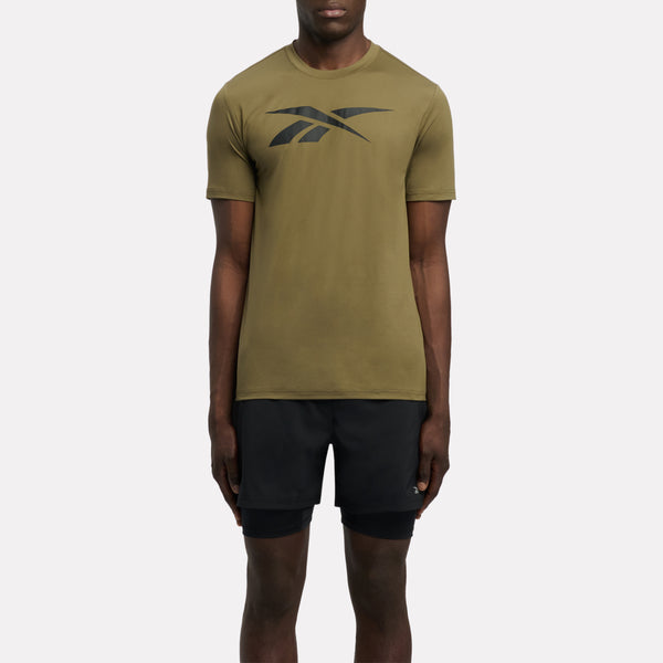 ID Train Logo Stretch Tech T-Shirt