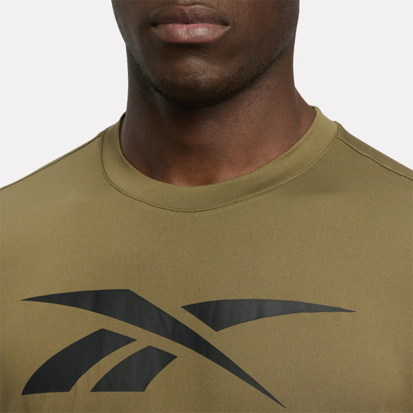 ID Train Logo Stretch Tech T-Shirt