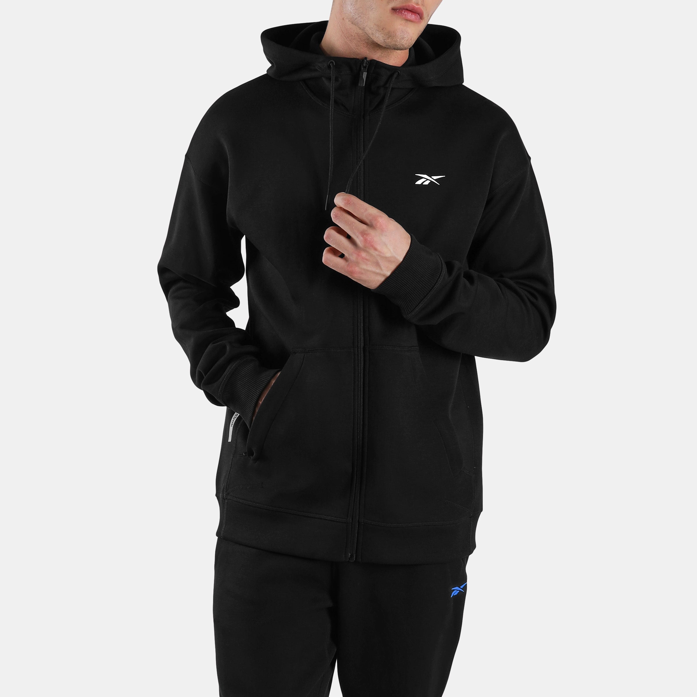 Reebok Athlete Double Knit Full Zip Men's Hoodie