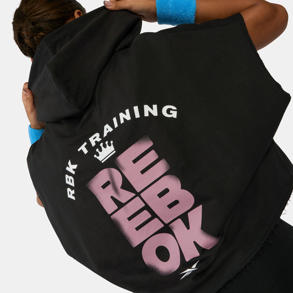 Lux Graphic Sleeveless Hoodie