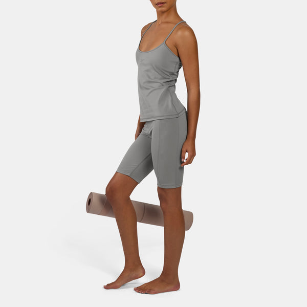 Lux Peached Strappy Tank