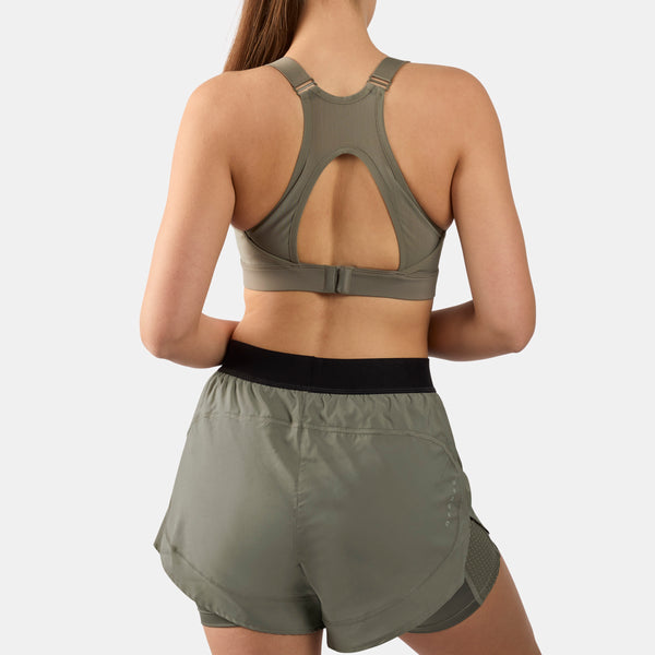 Lux Front-Zip High Impact Sports Bra