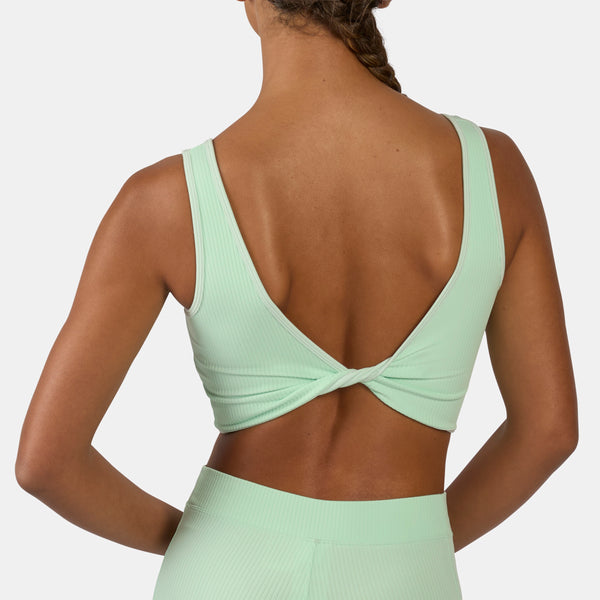 Rib Multi-Way Sports Bra Top