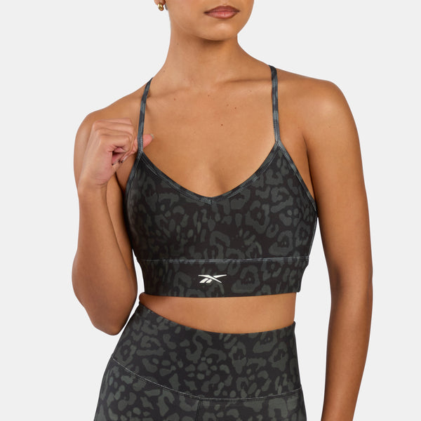 ID Train Printed Tri-Back Bra