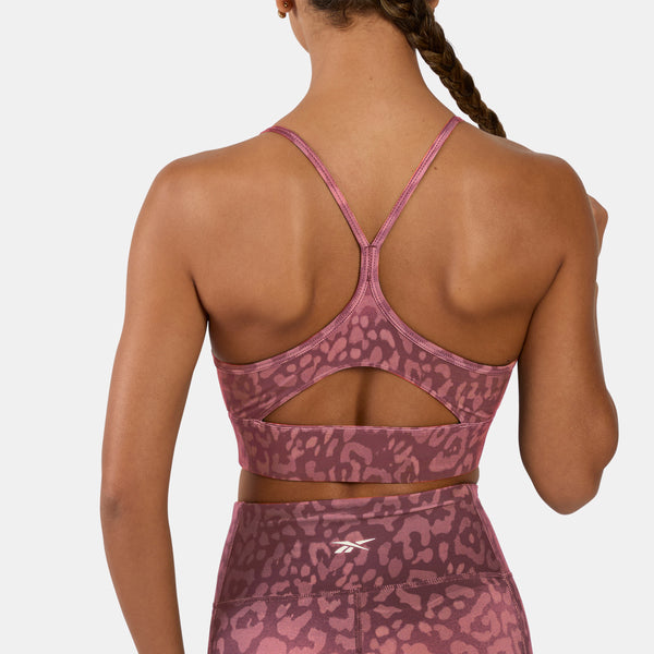ID Train Printed Tri-Back Sports Bra