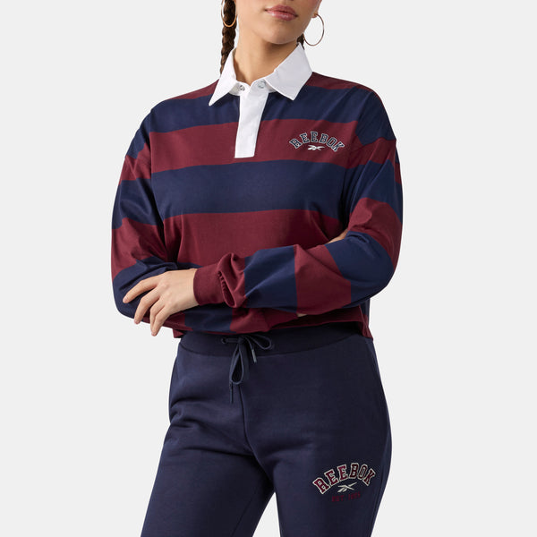 T-shirt rugby court Elevated Varsity pour Femme