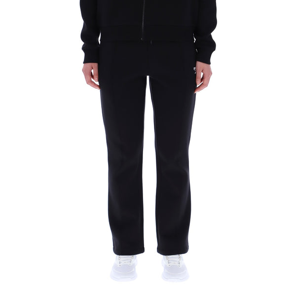 Identity Small Logo Pintuck Open Hem Fleece Pants