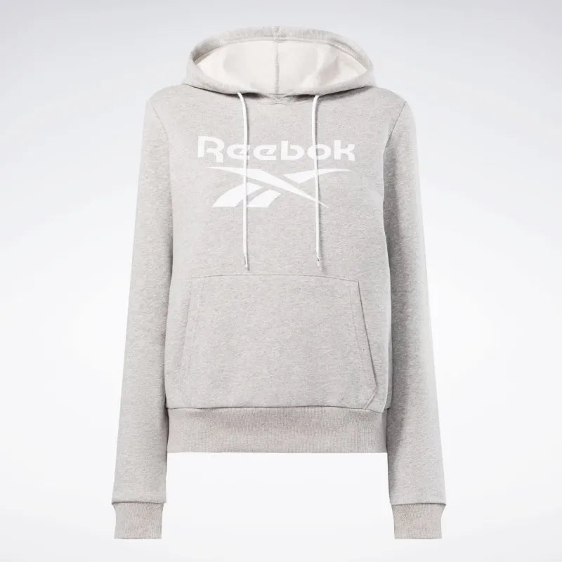 Sweat à capuche en polaire à logo large Reebok Identity