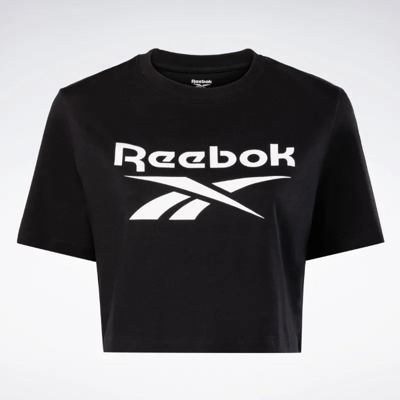 Identity Big Logo Cropped T-Shirt