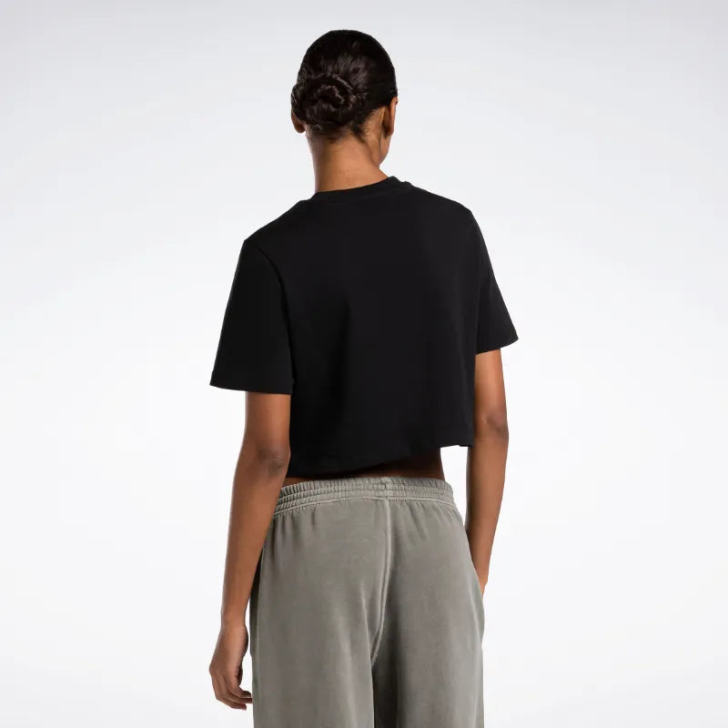 Identity Big Logo Cropped T-Shirt