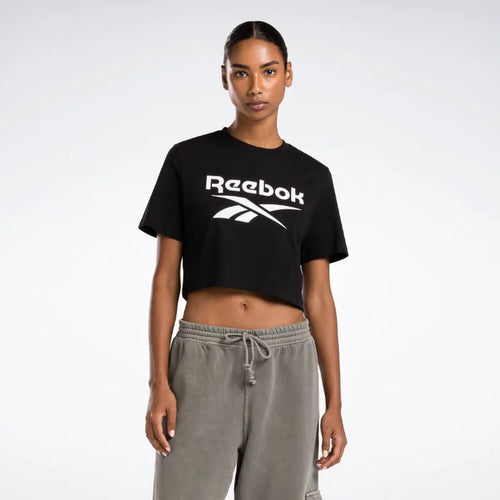 Identity Big Logo Cropped T-Shirt