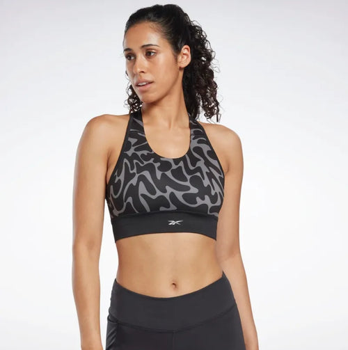 Running Printed Sports Bra