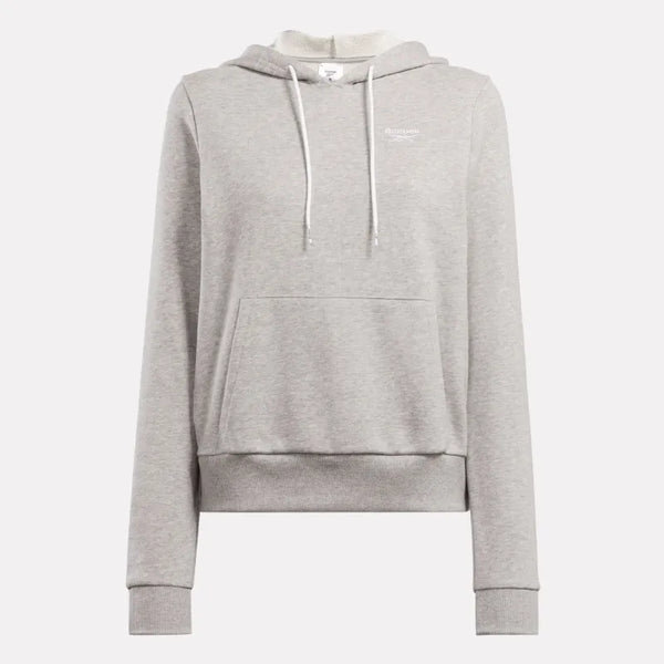 Sweat à capuche en coton éponge français avec petit logo Reebok Identity