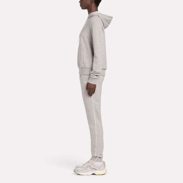 Sweat à capuche en coton éponge français avec petit logo Reebok Identity