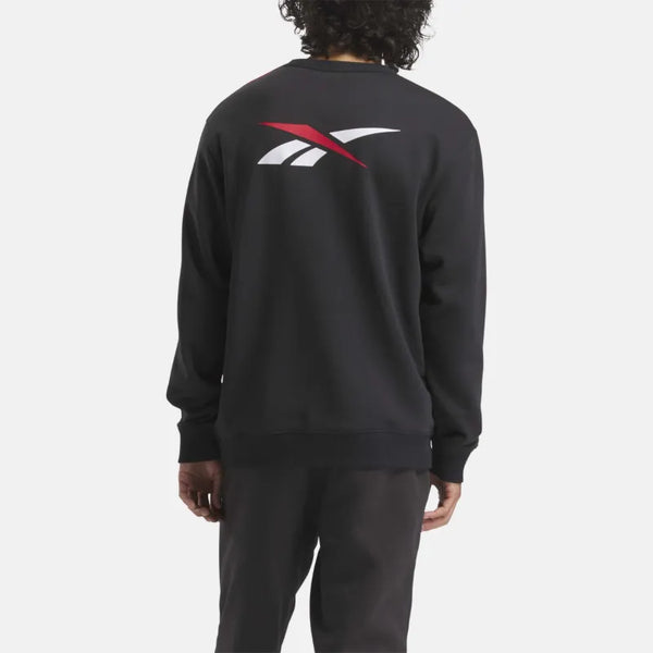 Cross Check sweater met ronde hals