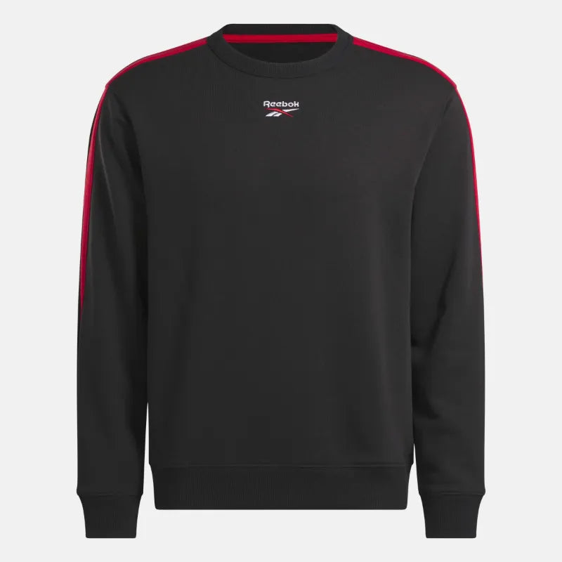 Cross Check sweater met ronde hals