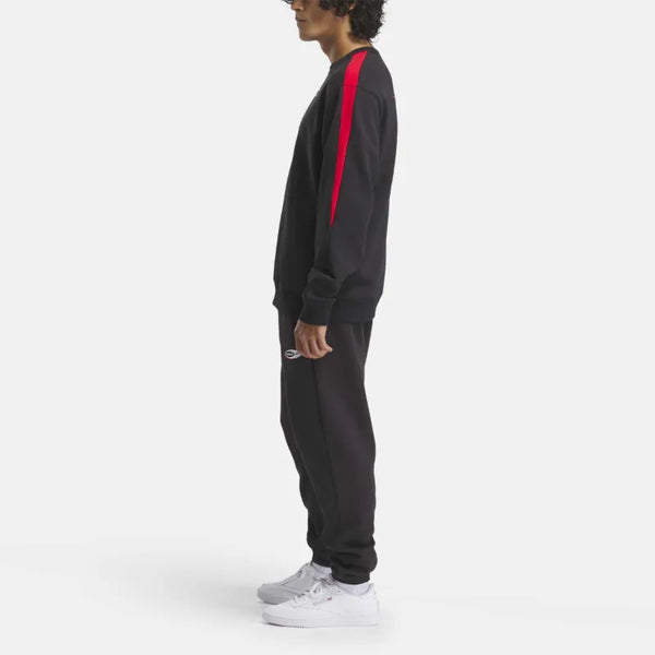 Cross Check sweater met ronde hals