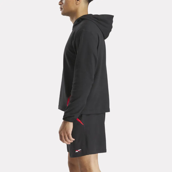 Sudadera de tejido polar con capucha