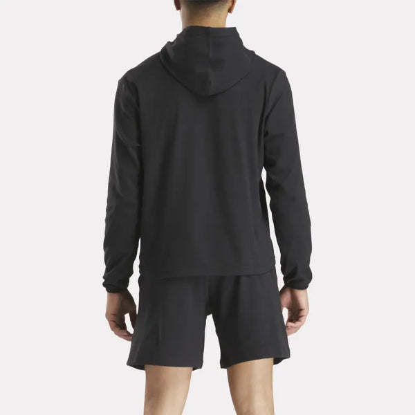 Sudadera de tejido polar con capucha