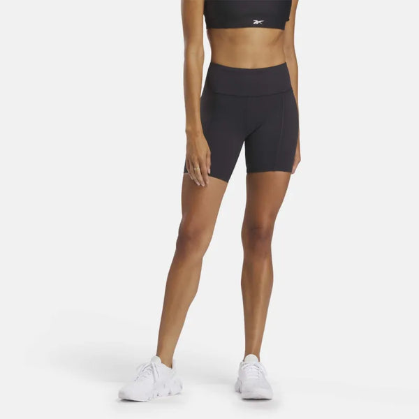 Lux 6" cykelshorts med hög midja