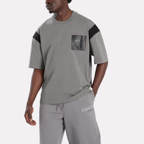 Short Sleeved Contrast Shoulder T-Shirt