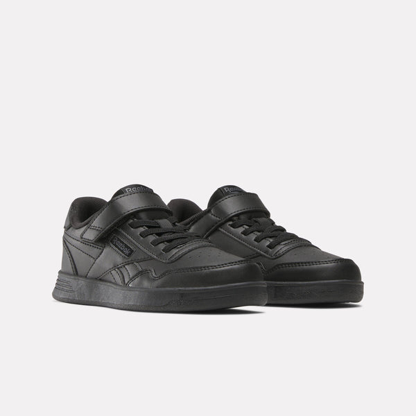 Court Advance Elastic & Top Strap Kid's Trainers
