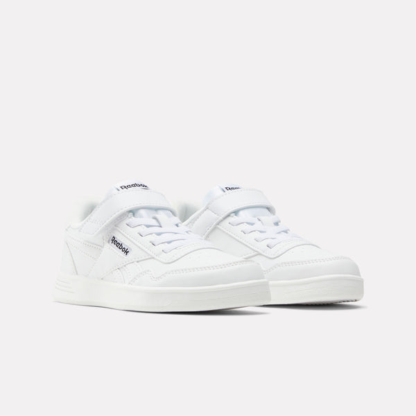 Court Advance Elastic & Top Strap Kid's Sneakers