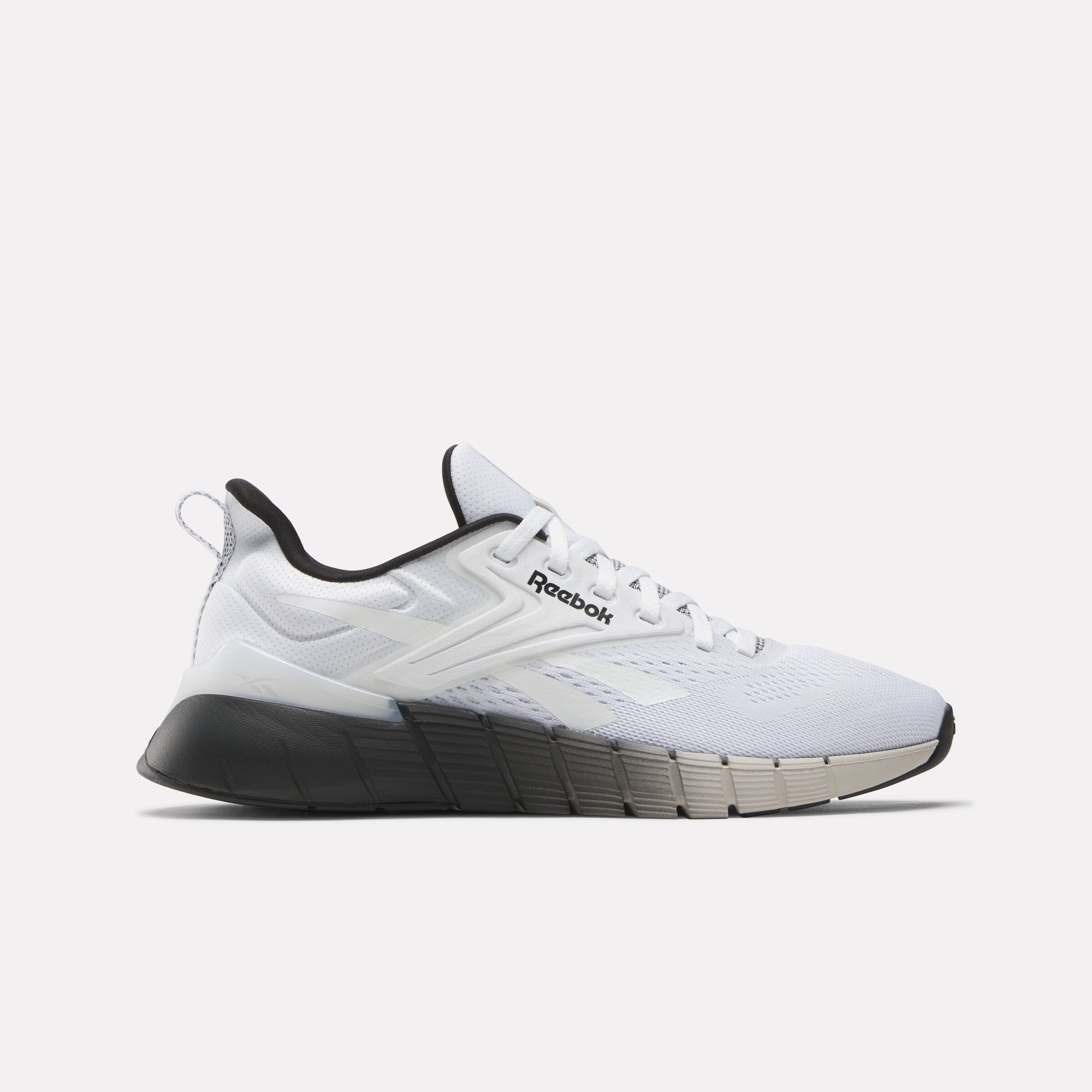 Reebok Nano Gym Mens Running Universal Shoes in White/Black/Moonstone