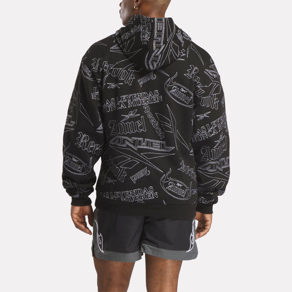 Anuel x Reebok Unisex Hoodie mit Grafikdruck
