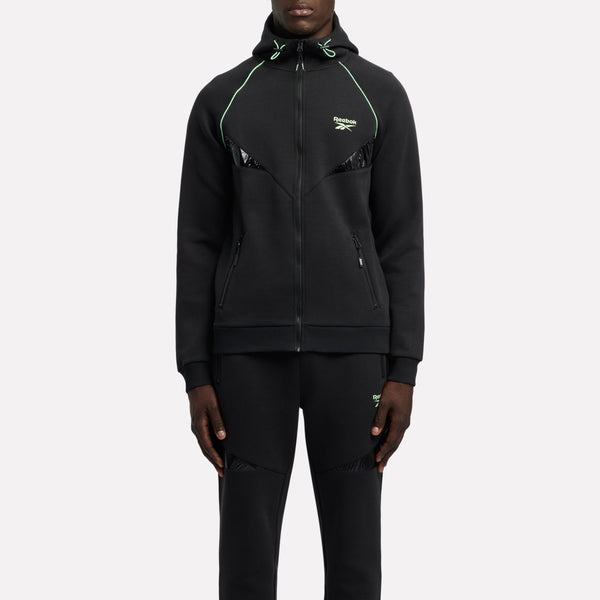Sport Street Piping Spacer Full Zip Hoodie