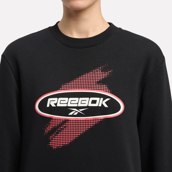 Sport Street Moto Fleece Crewneck Sweatshirt