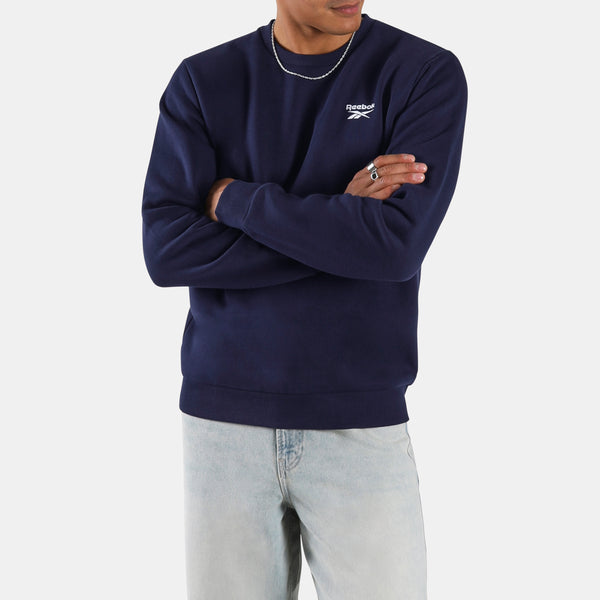 Reebok Identity Small Logo Fleece Crewneck Sweatshirt