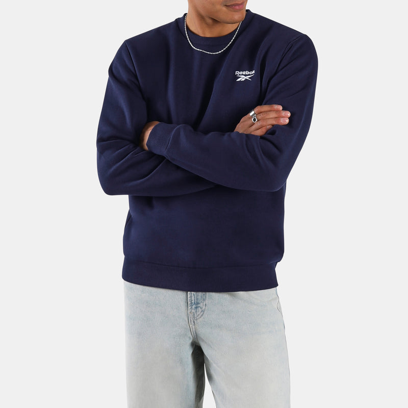 Reebok Identity Small Logo Fleece Crewneck Sweatshirt