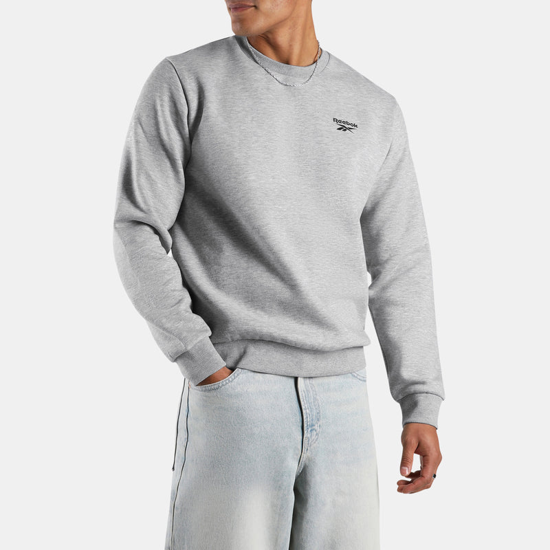 Reebok Identity Small Logo Fleece Crewneck Sweatshirt