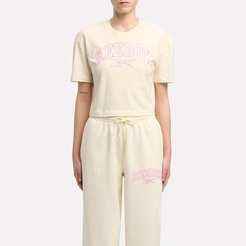 Varsity Arch Cropped T-Shirt