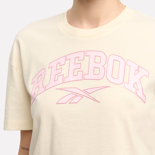 Varsity Arch Cropped T-Shirt