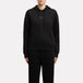 Satin Logo Fleece Hoodie