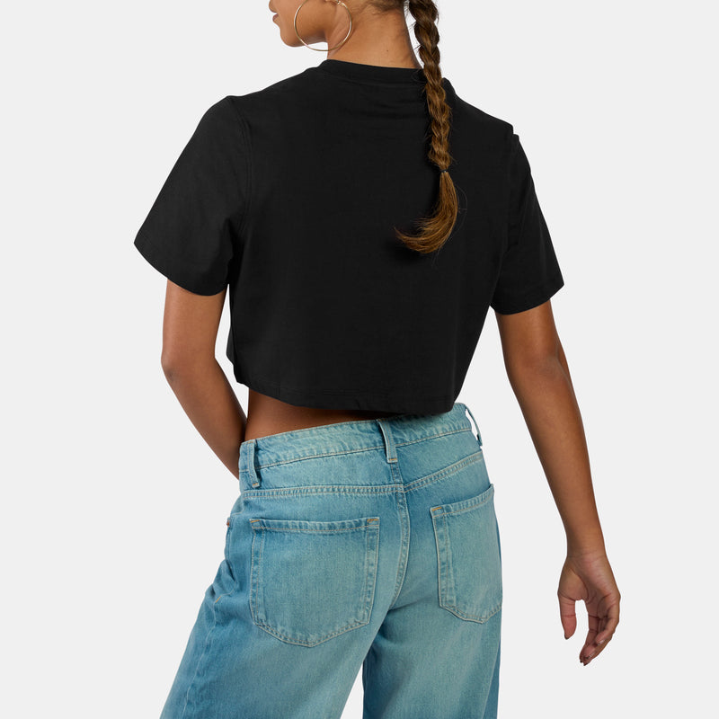 Sadie 2 Colour Logo Cropped Tee