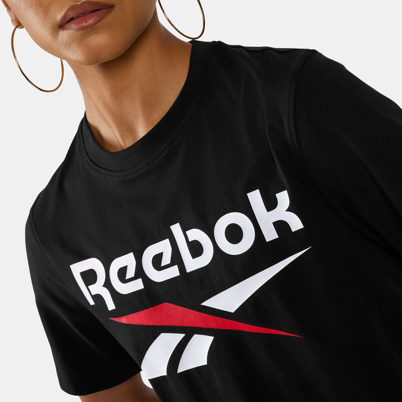 Sadie 2 Colour Logo Cropped Tee