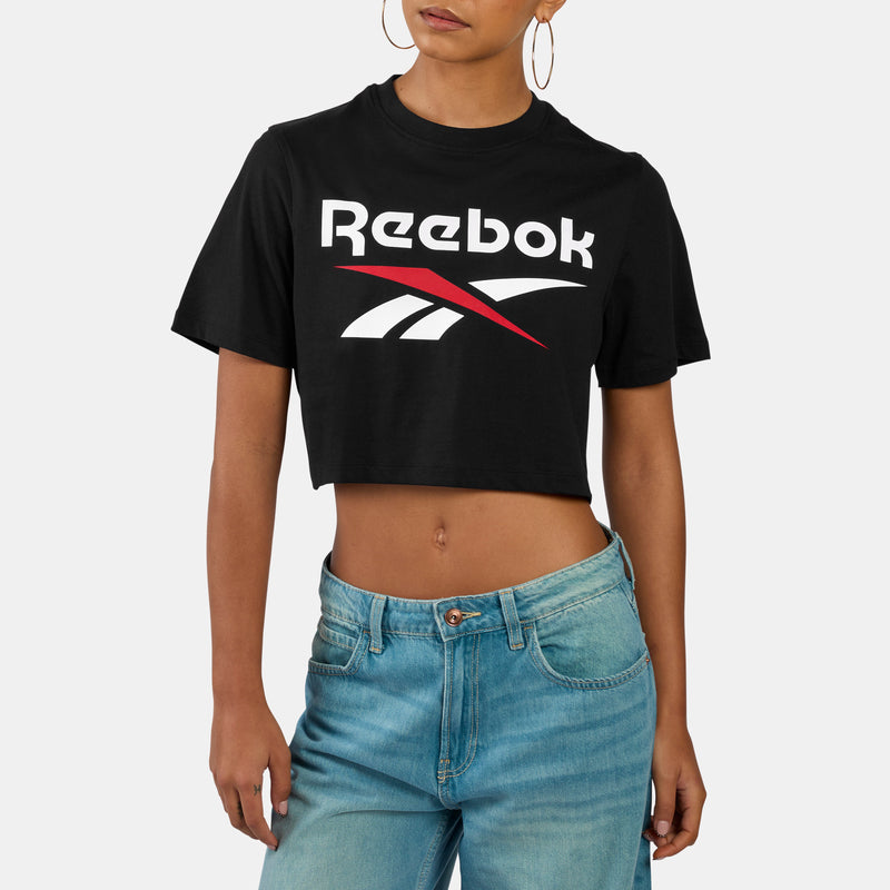 Sadie 2 Colour Logo Cropped Tee
