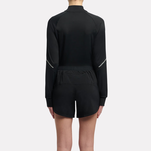 Lux Speed Interlock Mock Neck Long Sleeve