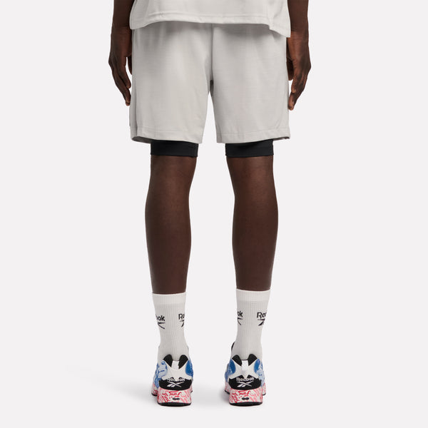 Reebok Identity Basketball 7" 2-In-1 Shorts